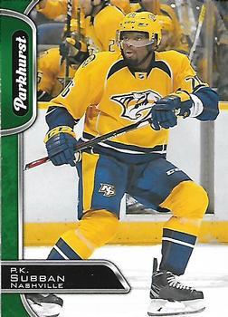 #185 P.K. Subban - Nashville Predators - 2016-17 Parkhurst Hockey