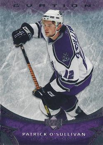 #185 Patrick O'Sullivan - Los Angeles Kings - 2006-07 Upper Deck Ovation Hockey