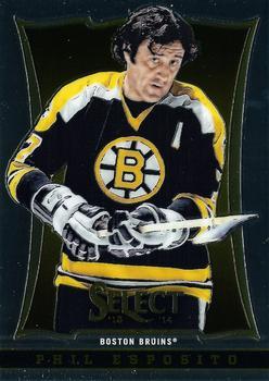 #185 Phil Esposito - Boston Bruins - 2013-14 Panini Select Hockey
