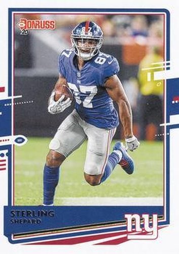 #185 Sterling Shepard - New York Giants - 2020 Donruss Football