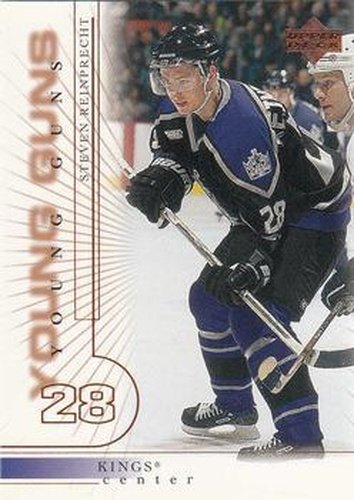 #185 Steven Reinprecht - Los Angeles Kings - 2000-01 Upper Deck Hockey