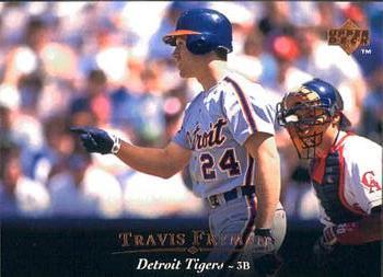 #185 Travis Fryman - Detroit Tigers - 1995 Upper Deck Baseball