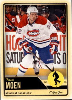 #185 Travis Moen - Montreal Canadiens - 2012-13 O-Pee-Chee Hockey