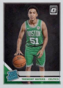 #185 Tremont Waters - Boston Celtics - 2019-20 Donruss Optic Basketball