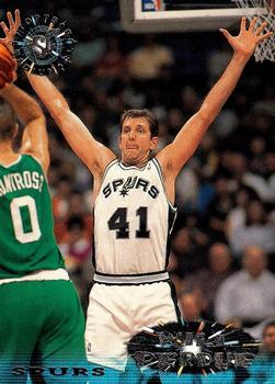 #185 Will Perdue - San Antonio Spurs - 1995-96 Stadium Club Basketball