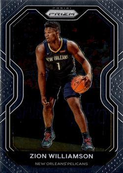 #185 Zion Williamson - New Orleans Pelicans - 2020-21 Panini Prizm Basketball