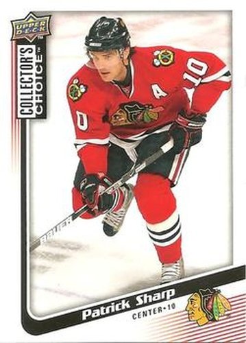 #185 Patrick Sharp - Chicago Blackhawks - 2009-10 Collector's Choice Hockey