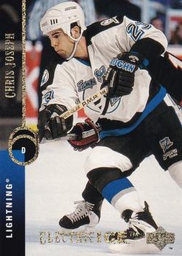 #185 Chris Joseph - Tampa Bay Lightning - 1994-95 Upper Deck Hockey - Electric Ice