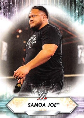#185 Samoa Joe - 2021 Topps WWE Wrestling