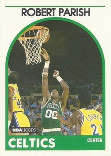 #185 Robert Parish - Boston Celtics - 1989-90 Hoops Basketball