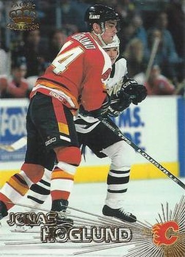 #185 Jonas Hoglund - Calgary Flames - 1997-98 Pacific Crown Hockey