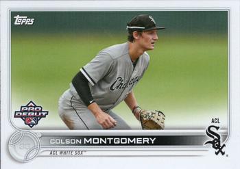 #PD-185 Colson Montgomery - ACL White Sox - 2022 Topps Pro Debut Baseball