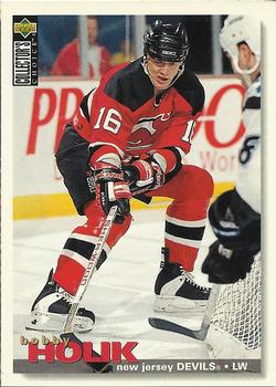 #185 Bobby Holik - New Jersey Devils - 1995-96 Collector's Choice Hockey