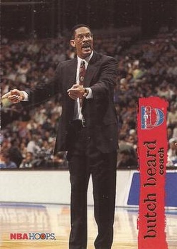 #185 Butch Beard - New Jersey Nets - 1995-96 Hoops Basketball