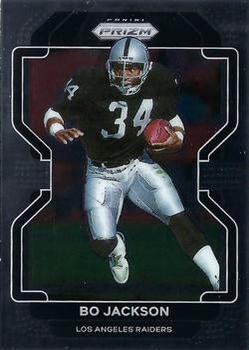 #185 Bo Jackson - Los Angeles Raiders - 2021 Panini Prizm Football