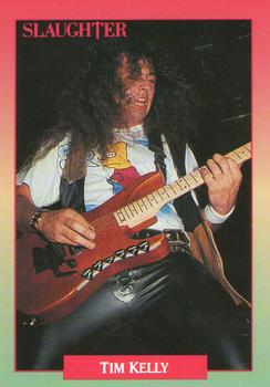 #185 Tim Kelly - 1991 Brockum Rock Cards