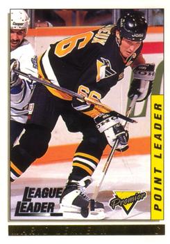 #185 Mario Lemieux - Pittsburgh Penguins - 1993-94 O-Pee-Chee Premier Hockey - Gold