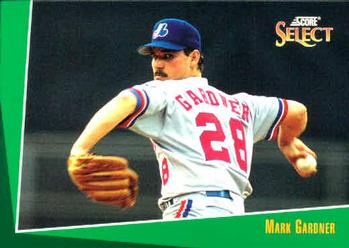 #185 Mark Gardner - Montreal Expos - 1993 Select Baseball