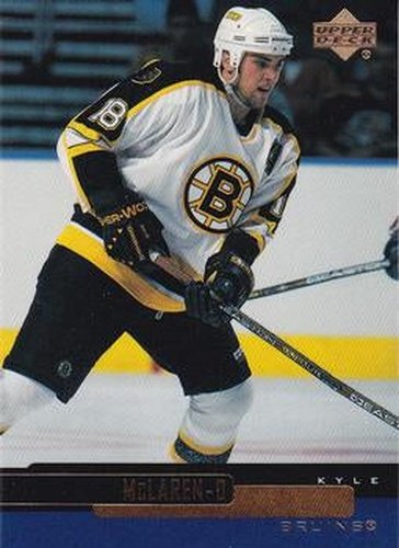 #186 Kyle McLaren - Boston Bruins - 1999-00 Upper Deck Hockey