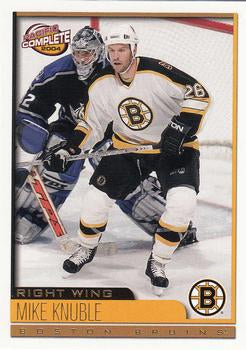 #186 Mike Knuble - Boston Bruins - 2003-04 Pacific Complete Hockey