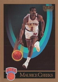 #186 Maurice Cheeks - New York Knicks - 1990-91 SkyBox Basketball