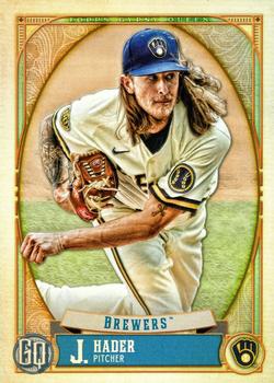#186 Josh Hader - Milwaukee Brewers - 2021 Topps Gypsy Queen Baseball