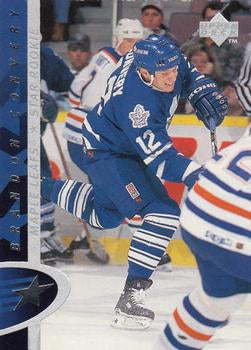 #186 Brandon Convery - Toronto Maple Leafs - 1996-97 Upper Deck Hockey