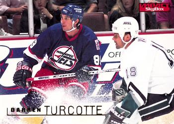 #186 Darren Turcotte - Winnipeg Jets - 1995-96 SkyBox Impact Hockey
