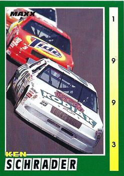 #186 Ken Schrader's Car - Hendrick Motorsports - 1993 Maxx Racing