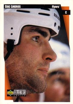 #186 Eric Lindros - Philadelphia Flyers - 1997-98 Collector's Choice Hockey