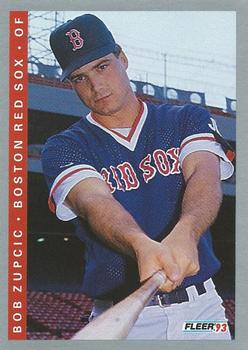 #186 Bob Zupcic - Boston Red Sox - 1993 Fleer Baseball
