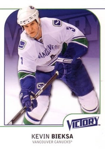 #186 Kevin Bieksa - Vancouver Canucks - 2009-10 Upper Deck Victory Hockey