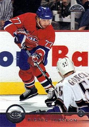 #186 Pierre Turgeon - Montreal Canadiens - 1996-97 Leaf Hockey