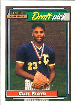 #186 Cliff Floyd - Montreal Expos - 1992 O-Pee-Chee Baseball