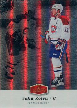 #186 Saku Koivu - Montreal Canadiens - 2006-07 Flair Showcase Hockey