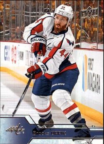 #186 Brooks Orpik - Washington Capitals - 2016-17 Upper Deck Hockey
