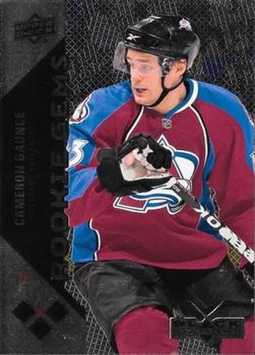 #186 Cameron Gaunce - Colorado Avalanche - 2011-12 Upper Deck Black Diamond Hockey