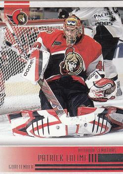 #186 Patrick Lalime - Ottawa Senators - 2004-05 Pacific Hockey