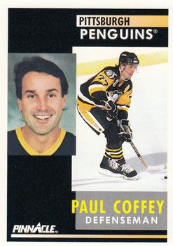 #186 Paul Coffey - Pittsburgh Penguins - 1991-92 Pinnacle Hockey