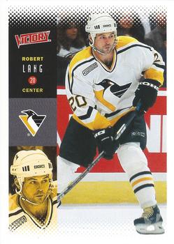 #186 Robert Lang - Pittsburgh Penguins - 2000-01 Upper Deck Victory Hockey