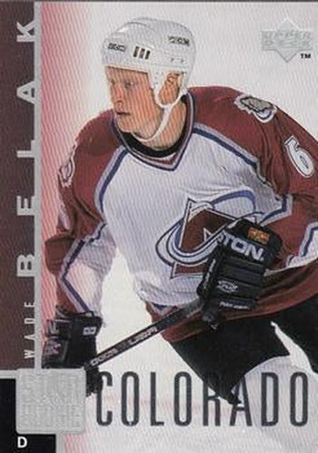 #186 Wade Belak - Colorado Avalanche - 1997-98 Upper Deck Hockey