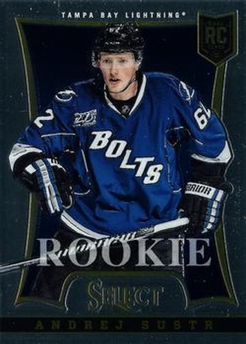 #186 Andrej Sustr - Tampa Bay Lightning - 2013-14 Panini Select Hockey