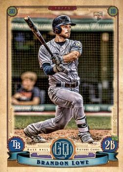 #186 Brandon Lowe - Tampa Bay Rays - 2019 Topps Gypsy Queen Baseball