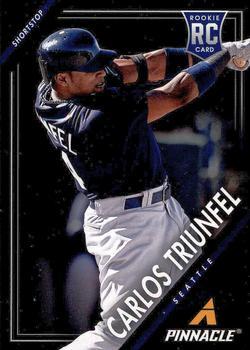#186 Carlos Triunfel - Seattle Mariners - 2013 Pinnacle Baseball