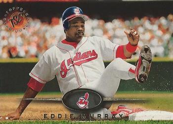 #186 Eddie Murray - Cleveland Indians - 1995 Stadium Club Baseball