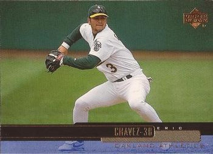 #186 Eric Chavez - Oakland Athletics - 2000 Upper Deck Baseball
