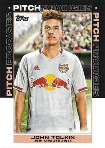 #186 John Tolkin - New York Red Bulls - 2021 Topps MLS Soccer