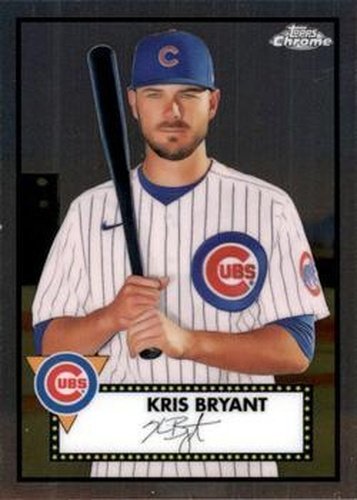 #186 Kris Bryant - Chicago Cubs - 2021 Topps Chrome Platinum Anniversary Baseball