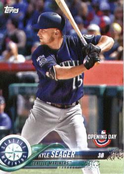 #186 Kyle Seager - Seattle Mariners - 2018 Topps Opening Day Baseball