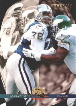 #186 Leon Lett - Dallas Cowboys - 1996 Fleer Football